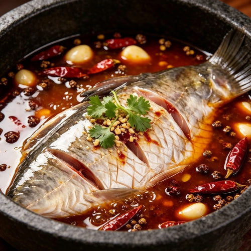 Frozen Scored Whole Carp - view 2